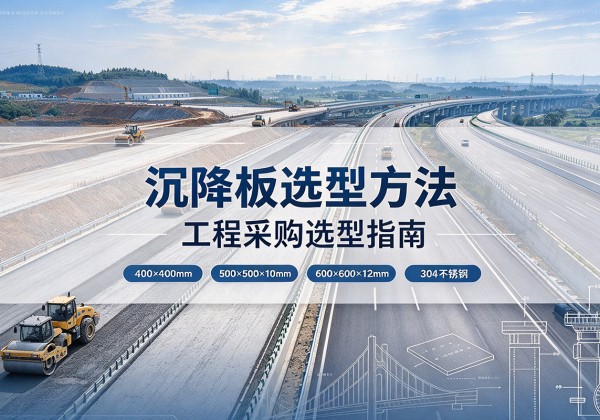 娄底沉降板选择方法